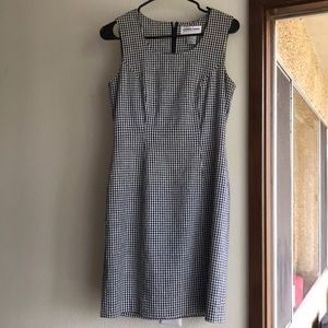 Vintage Carol Horn Workshop dress black and white